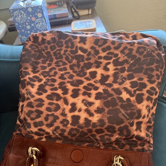 SOLD-B. Makowsky Leather Shoulder Satchel Tassel Zipper Great Conditional-SOLD - Picture 11 of 14